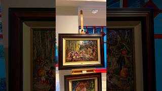 Thomas Kinkade Signing Event | Disney Springs Art of Disney | Disney Art Magic ✨ Net Worth