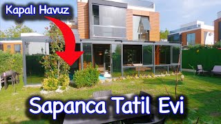 Sapanca'da Kapalı Isıtmalı Havuzlu Villa Turu | Japonic