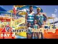 Carnival Mardi Gras | Day At Sea | Bolt | WaterWorks | Cruising with Kids!