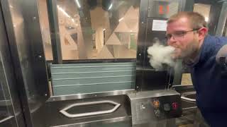 2017 Kone Monospace Traction Elevator Gävle Central Station, Sweden.