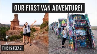 Our first van life adventure: Palo Duro Canyon + Amarillo, TX (food + coffee!)