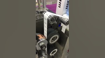 Single Paper Straw Packing Machine inline Two Colors Flexo Printing