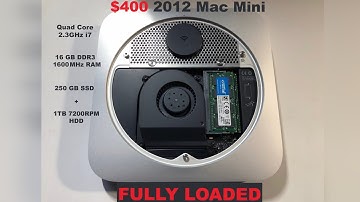 Fully Loaded $400 2012 Ultimate Mac Mini 2019