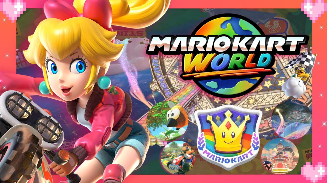 💗 Mario Kart World (150cc Special Cup) Peach Gameplay 💗