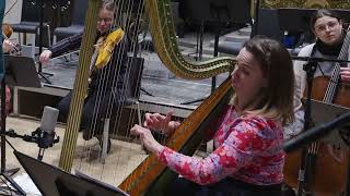 MOZART // 'Concerto for Flute and Harp in C Major, KV 299: II. Andantino' by Anna Besson