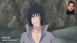 Sasuke's psycho laugh in 5 languages