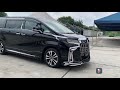 Pre view Toyota Alphard SC AGH30 2018