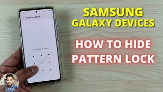 Samsung Galaxy Devices : How To Hide Pattern Lock