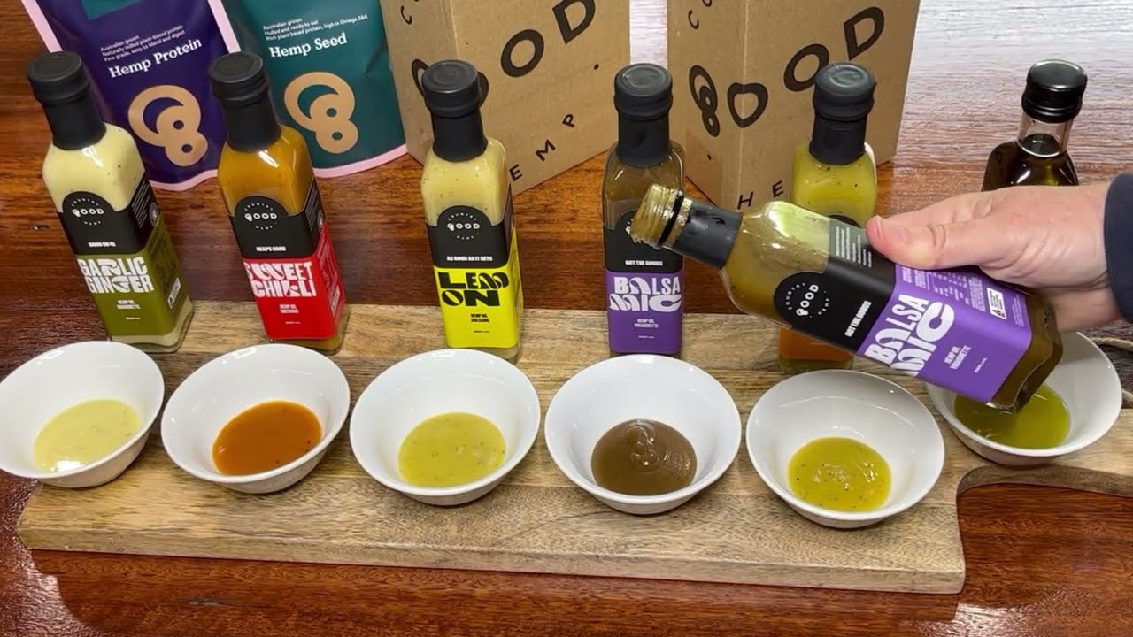Hemp dressings promo YouTube