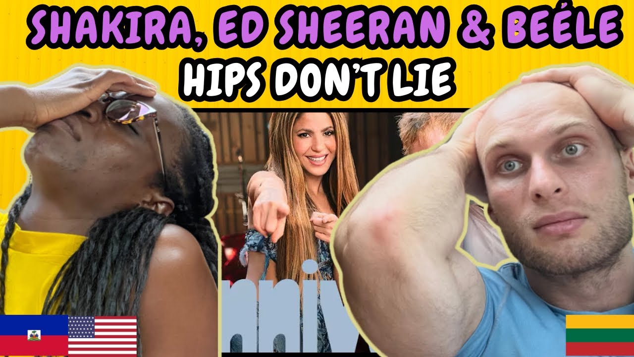 РЕАКЦИЯ НА Шакиру, Эда Ширана и Биля — Hips Don’t Lie — Oral Fixation — 20-я годовщина Spotify