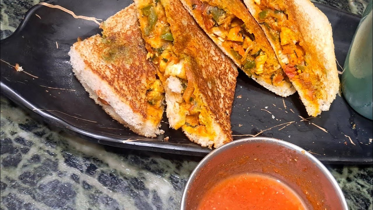 chicken stuffed sandwich recipe 😋🍗 | Prema Kitchen