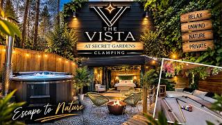In Depth Lodge Tour Of The Vista Lodge At Secret Gardens Glamping In Cornwall