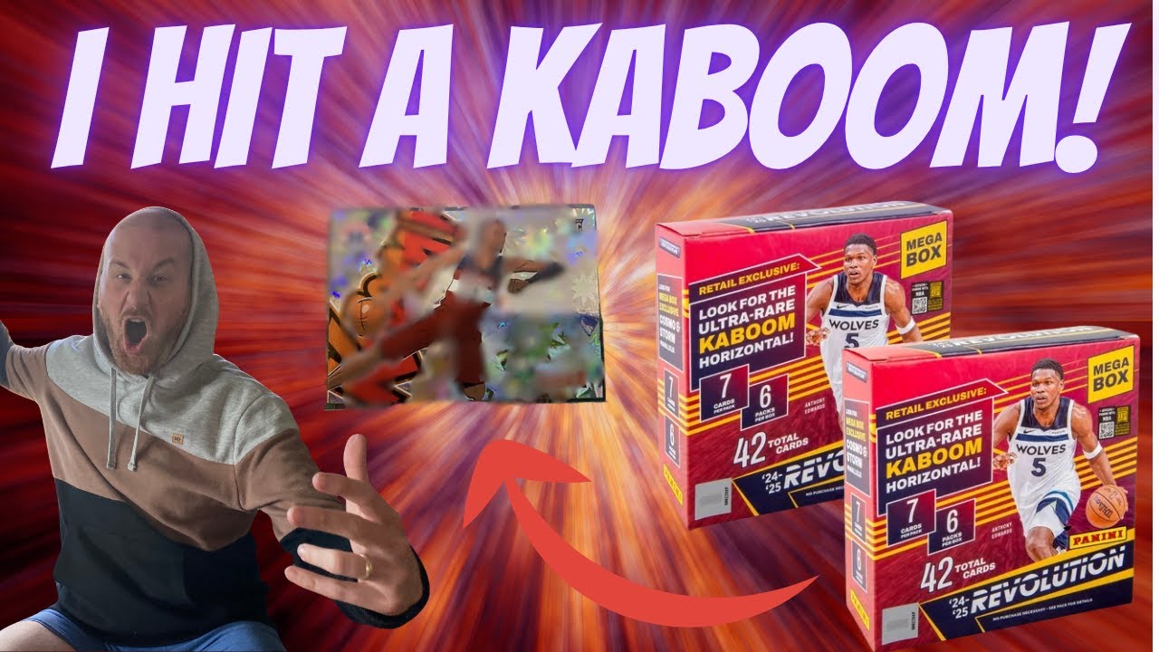 *THE BEST SKU BY FAR!!!!* Two 2024 Revolution Basketball Mega Boxes- Case Hit Sports Cards KABOOM!!!