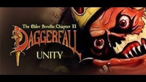 The Elder Scrolls:Daggerfall Unity-Let