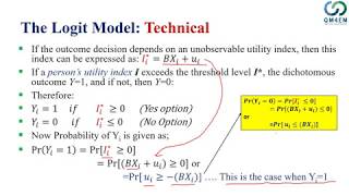 Week16: Lecture 29 (Overview of the Econometric Models for Cross-Sectional Data)