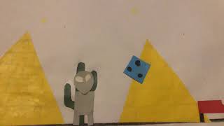 Alien Finds Block Stopmotion