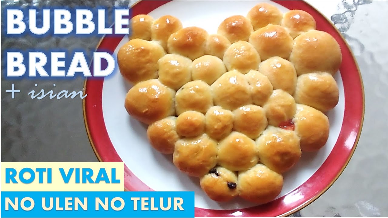 Membuat Roti Viral Bubble Bread dengan Tambahan Isian