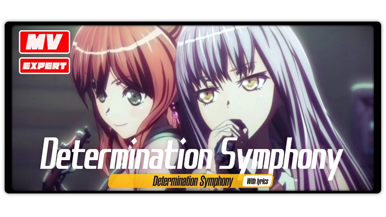 [バンドリ！][MV][Expert] Determination Symphony (歌詞付き)