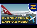 CLIP: SYDNEY-LAX QANTAS A380 HIBERNATION (VH-OQC) WITH ATC