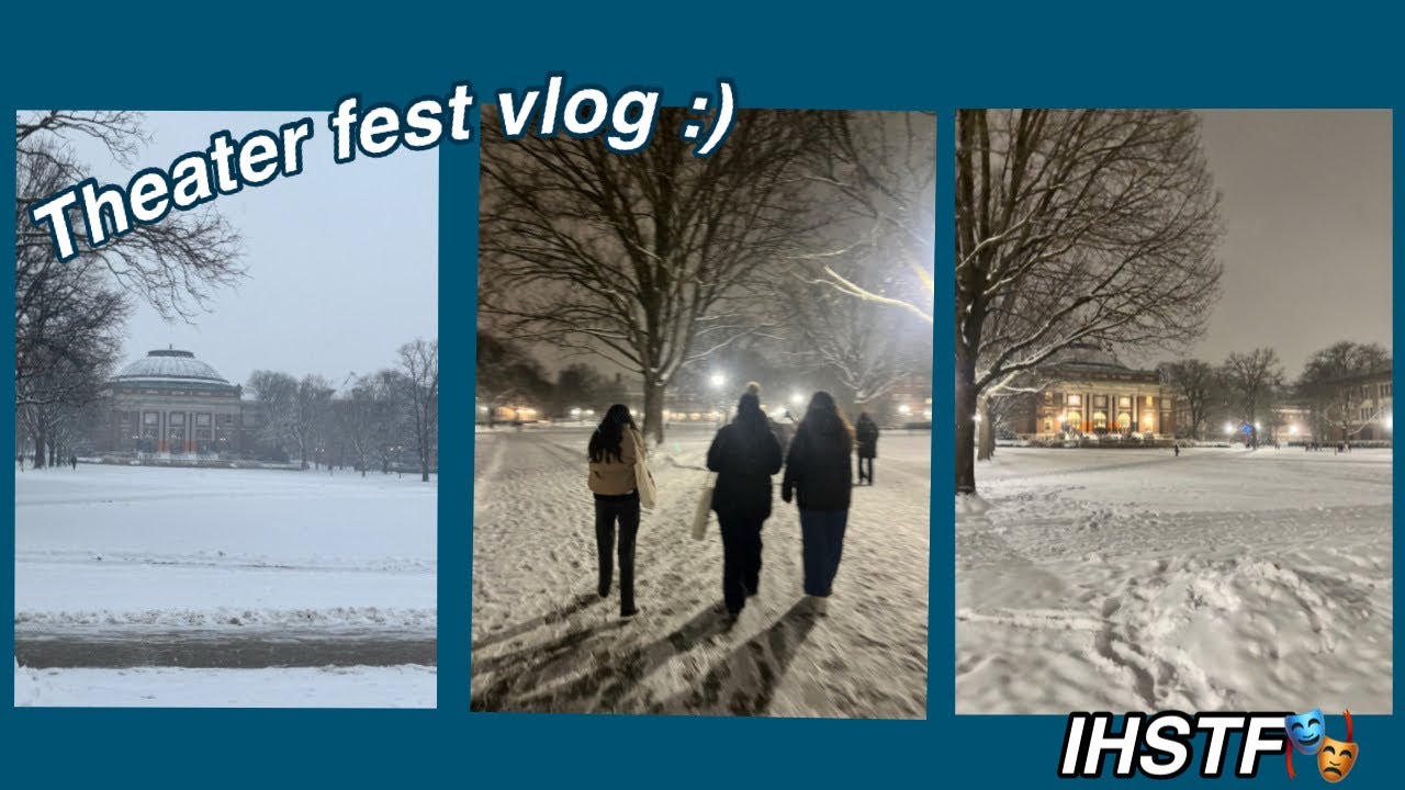 THEATER FEST VLOG | IHSTF 2025