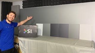SI Screens ALL Screen Materials Compared Black Diamond, Slate, Pure Gray Pure White