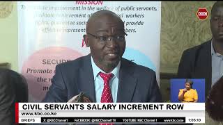 Civil servants reject salary review, say it's not a pay rise