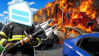 HIGHWAY FIRE in Firefighting Simulator!