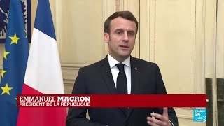 Emmanuel Macron annonce une coopération européenne pour lutter contre le coronavirus