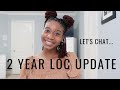2 Year Loc Update + Chit Chat | going to a loctician, what I wish I did differently, and more