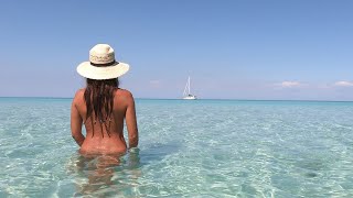 Ep 288 A Deserted Island In Southern Cuba Clearest Water And The Whitest Beach - Caribbean Sailing