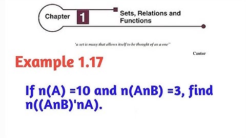 Class 11 Chapter 1 Sets Relations and Functions Example 1.7