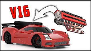 I Built The Craziest V16 Hypercar... Automation  BeamNG