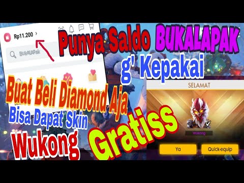 Cara Top Up Diamond Game Free Fire Di Bukalapak Youtube