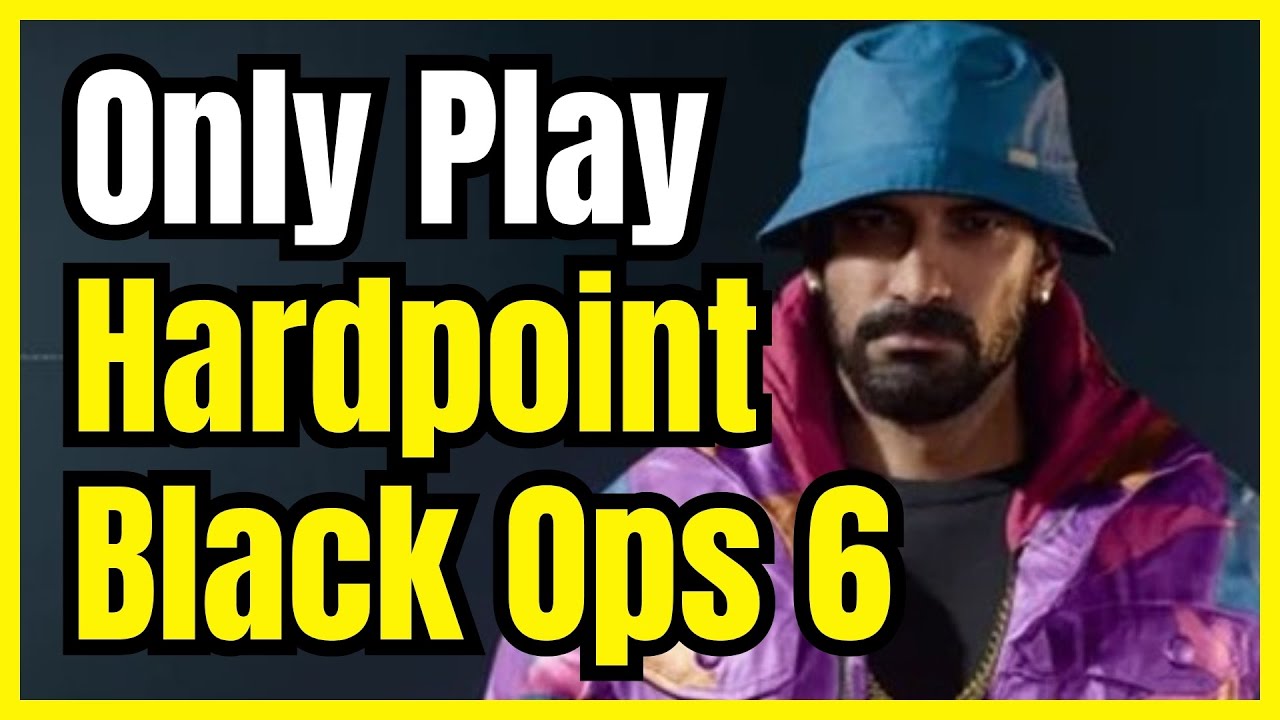 How to Only Play Hardpoint in COD Black Ops 6 (Quick Guide)