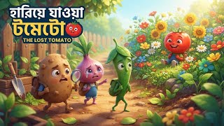 হারিয়ে যাওয়া টমেটো 🍅 | বন্ধুত্বের সুন্দর গল্প | Bengali Cartoon Story for Kids