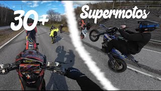 Why i own a supermoto  [4K] Rideout part 2