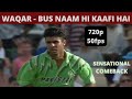 Waqar Younis WINS a THRILLER for Pakistan vs South Africa DURBAN 1993  HD 50fps Highlights 
