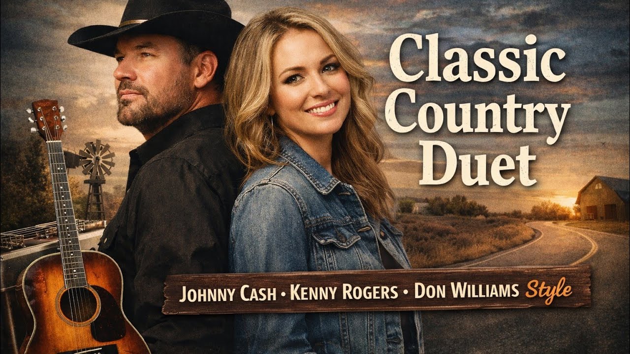 Classic Country Duet That Feels Like Johnny Cash, Kenny Rogers & Don Williams