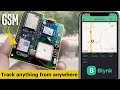 GSM/GPRS based GPS Tracker using Blynk with Calling & SMS features