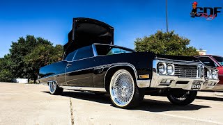 Buick Electra 225 Convertible on 22 Spokes and Vogues