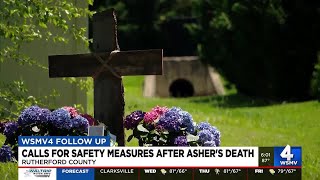 Calls for safety measures after Asher's death