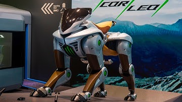Meet the new Kawasaki CORLEO: a four-legged robot that humans can ride