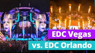 EDC VEGAS vs. EDC ORLANDO | Which one is BETTER?