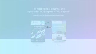Multipurpose Intense - #1 HTML Bootstrap Website Template by ZEMEZ - 58888