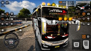 🚌 Bus Rosalia Indah Bawa Penumpang Nenek Dan Anak-Anak Lengkap Semua | Bus Simulator Indonesia screenshot 3