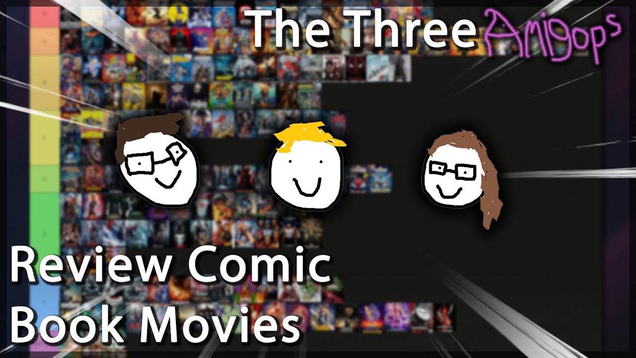The Three Amigops Podcast Episode 1 - Ranking Every Marvel/DC Movie