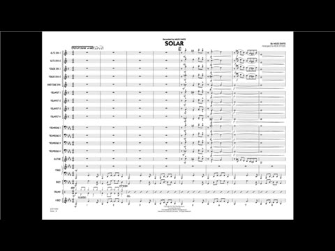 Solar by Miles Davis/arr. Rick Stitzel