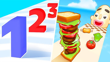 Sandwich Runner | Number Master - All Level Gameplay Android,iOS - NEW APK UPDATE