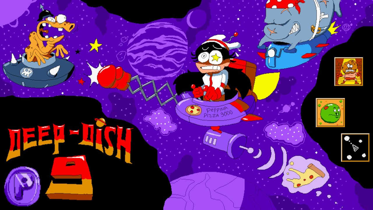 Pizza Tower: Deep Dish 9 (P-Rank + All Chef Tasks in A Single Run