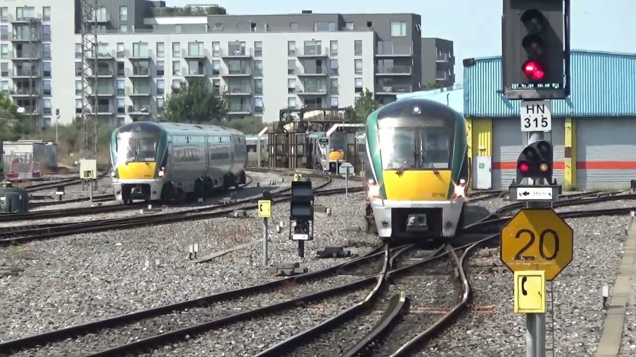 Trains at - Dublin Heuston Station 18/7/22